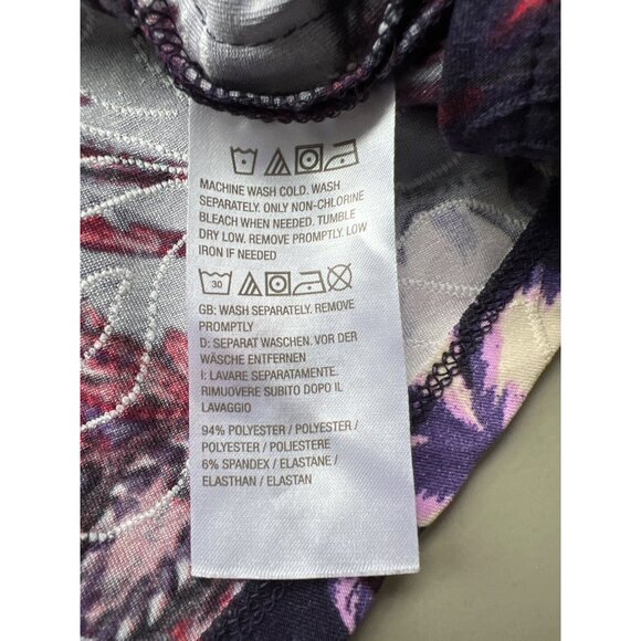 Attitudes by Renee Regular Asymmetric Jacquard Tunic Top Size Large Boho Hippie - Picture 4 of 7